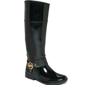 Michael Kors | black rainboots